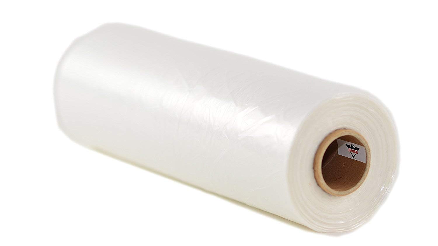 [4 Rolls] 18 x 24 Plastic Produce Bags on a Roll, 1000 Count, Reclosable Food Storage Bags,