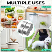 Retail Bags Direct Narrow Profile Produce Roll Bags With Extended Plastic Core - Garden Fresh - 15"X20" - 3300 Count - 4 Rolls - 8 Microns - Clear view 4