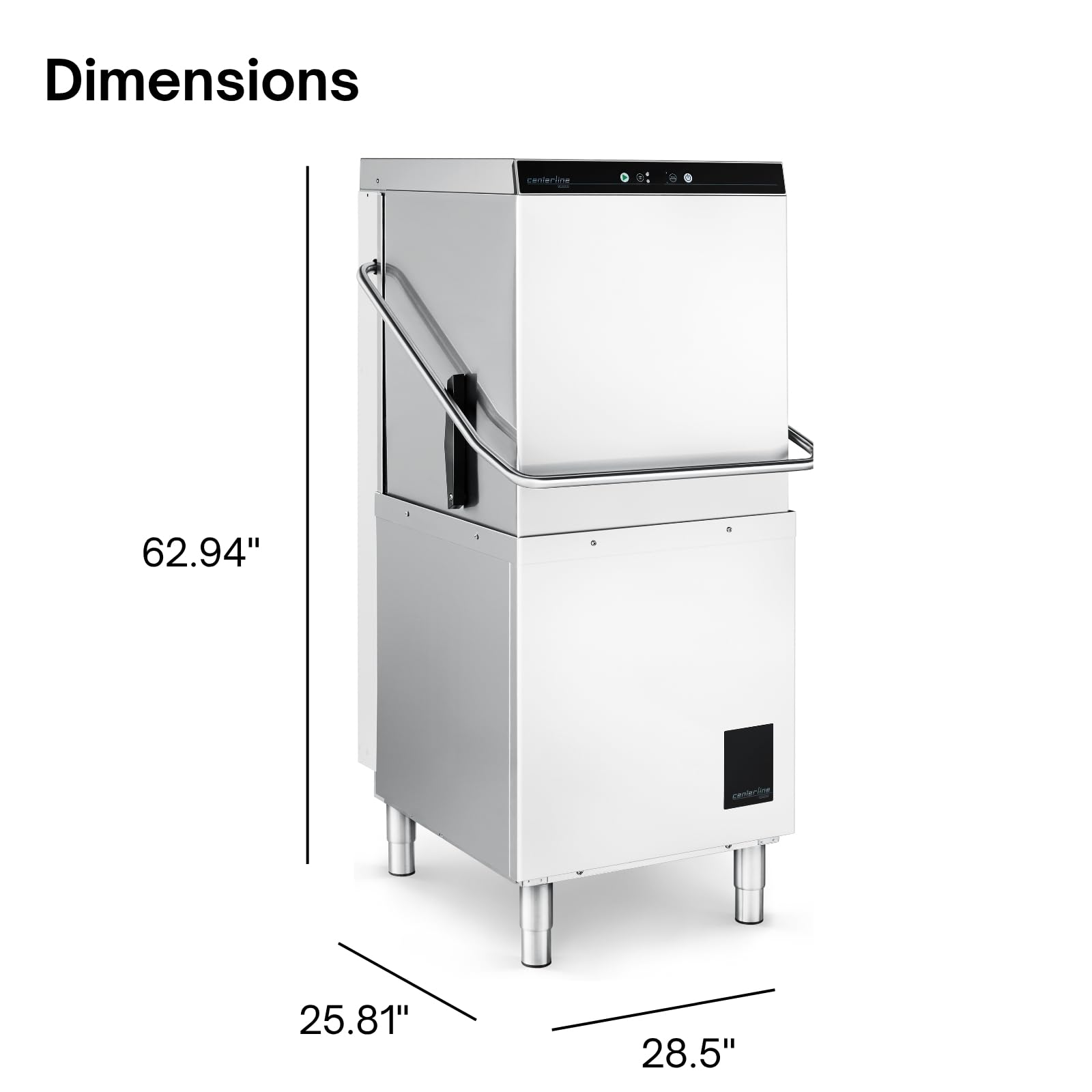 Commercial Door Type Dishwasher, Centerline Series by Hobart view 4