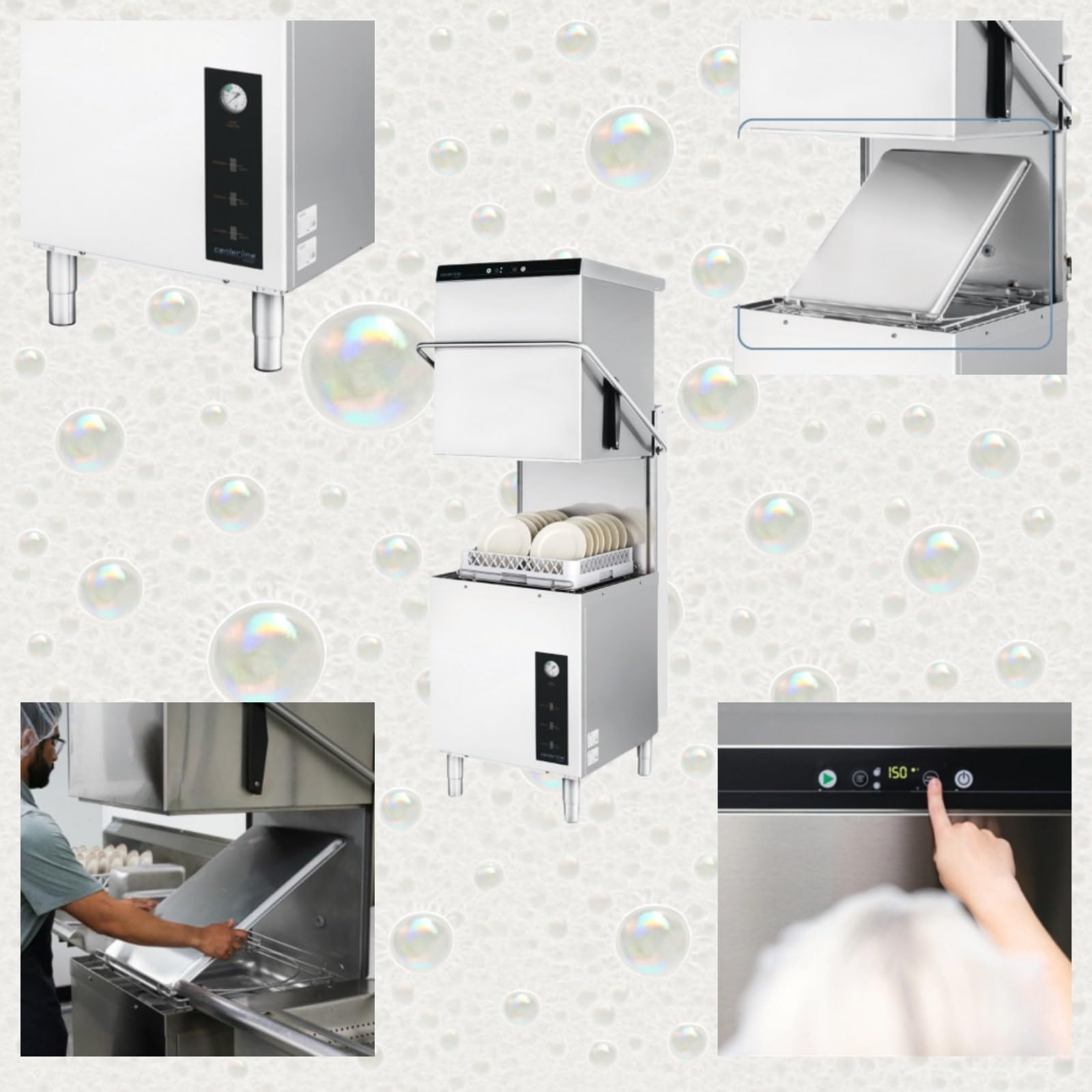 Commercial Door Type Dishwasher, Centerline Series by Hobart view 9