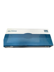 Deli Wrap Interfolded Wax Paper. Dry Waxed Food Liner Jumbo Size 15 Inch by 10.75 Inch. (500, Jumbo 15X10.75) MC15