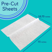 Deli Wrap Interfolded Wax Paper. Dry Waxed Food Liner Jumbo Size 15 Inch by 10.75 Inch. (500, Jumbo 15X10.75) MC15 view 3