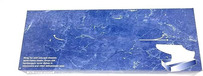 Deli Wrap Interfolded Wax Paper. Dry Waxed Food Liner Jumbo Size 15 Inch by 10.75 Inch. (1000, Jumbo 15X10.75)