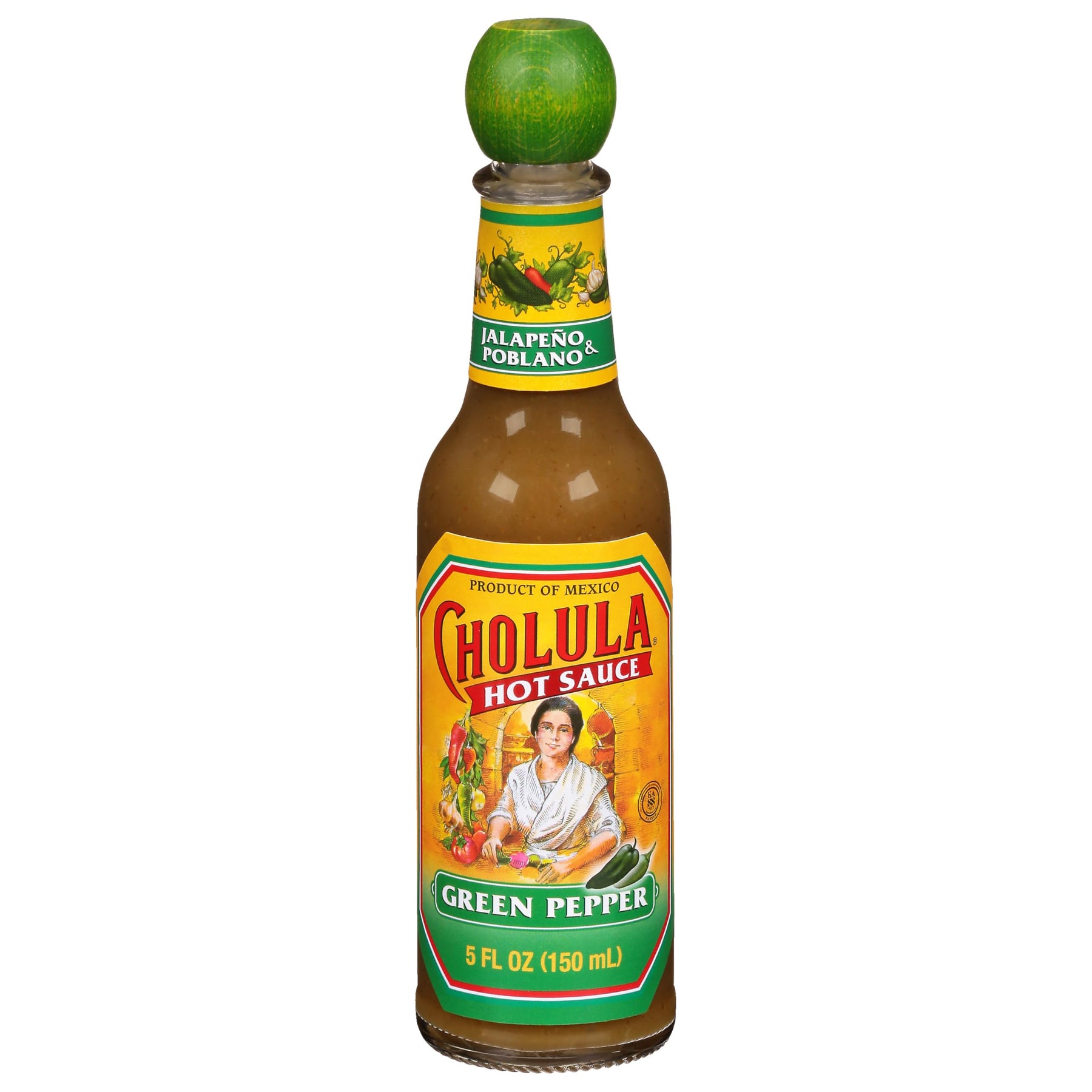 Cholula Green Pepper Hot Sauce 5 fl oz Multipack, 24 count view 2
