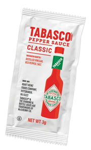 TABASCO Brand Original Red Pepper Sauce, Hot, Single Packets (200-Pack) view 3