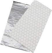 [500 Pack] Insulated Foil Sandwich Wrap Sheets - 18" x 18" Durable, and Easy to Use for Sandwiches and Snacks, Catering and Food Service,