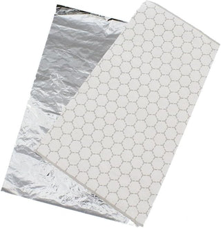[500 Pack] Insulated Foil Sandwich Wrap Sheets - 18" x 18" Durable, and Easy to Use for Sandwiches and Snacks, Catering and Food Service,