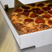 Glownary Plain White Pizza Box, Corrugated Cardboard, Customizable, 25-Count Bundle, 20 x 20 Inches view 2