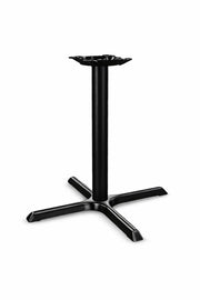 Glownary Cast Iron Table Base, 30 x 30 Inches, Black, Standard Height, Cross-Shaped