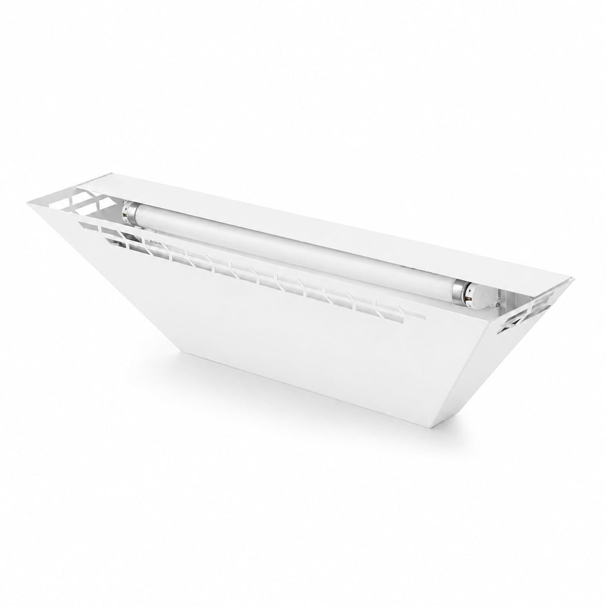 Zap N Trap White Wall Sconce Insect Light Trap, 1500 sq. ft. Coverage, 30W, 2 UV Bulbs