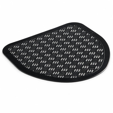 Disposable Urinal Floor Mat, 21 x 18 Inches, Black, 6/Case, 4-6 Weeks Duration