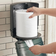 Center Pull Paper Towel Roll, 2-Ply White, 500 Sheets, 7.5W x 8L inches, 6 Rolls per Case view 2