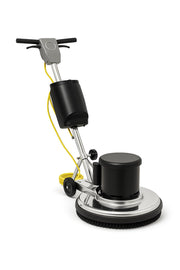 20-Inch Commercial Floor Machine, 175 RPM, 1.5 HP, with 2 Gallon Solution Tank and Brushes