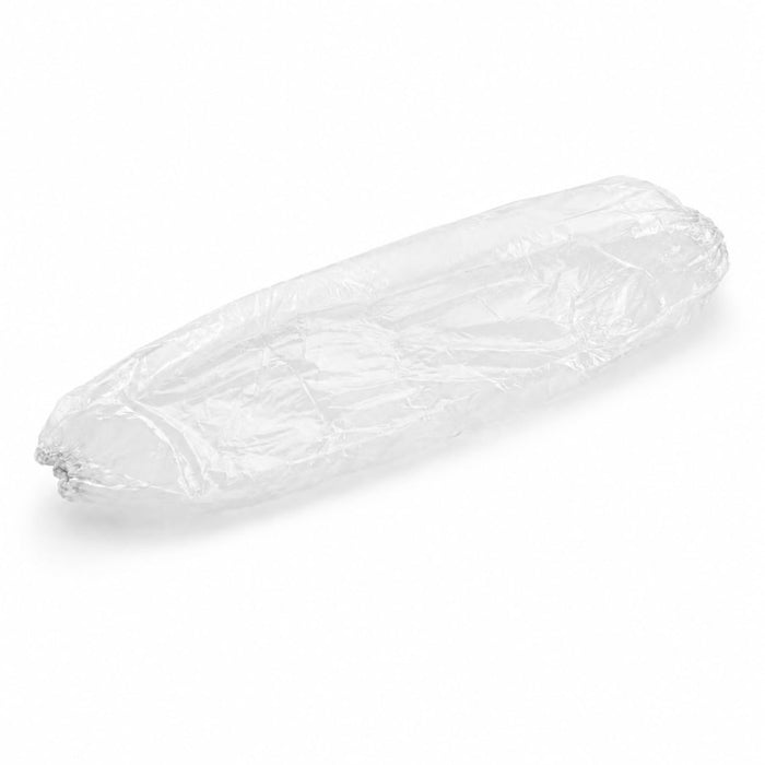 Protective Sleeves, 18 Inches, White Polyethylene, Food Safe, 2000/Case