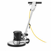 Commercial Floor Machine, 17 Inch, 175 RPM, Single Speed, with Pad Driver and Brushes