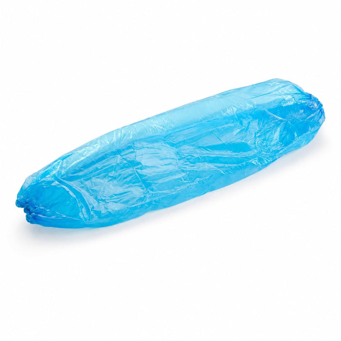 Polyethylene Protective Sleeves, 18 Inches, Blue, 2000/Case, Food Safe