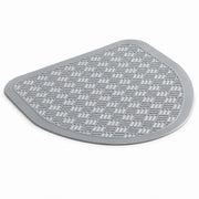 Disposable Urinal Floor Mat, Gray, 21x18 Inches, 6/Case, 4-6 Weeks Duration