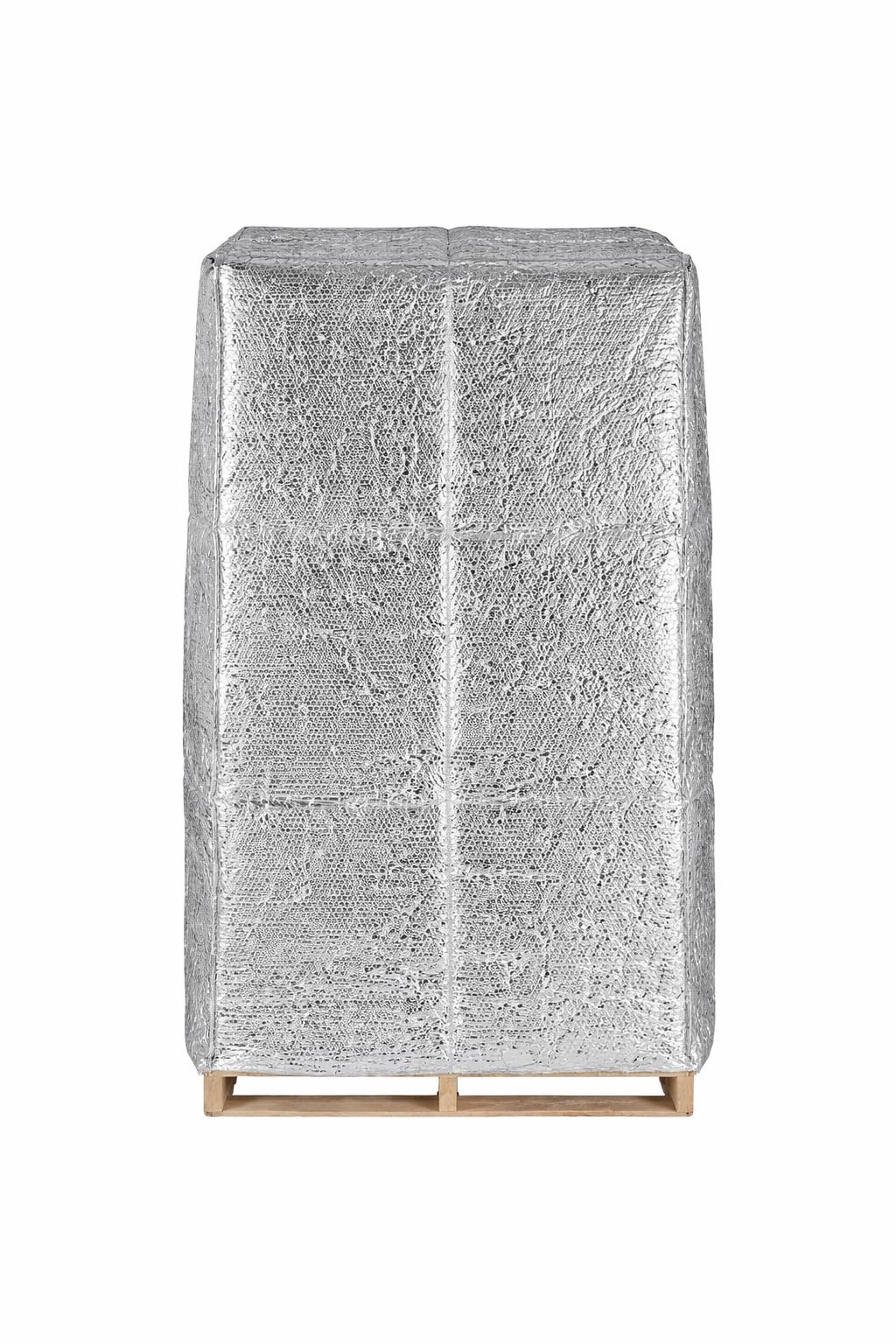 Insulated Pallet Cover, 48 x 40 x 72 Inches, Silver, 4/Bundle, Thermal Protection