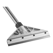 Heavy-Duty Floor Scraper, 8 inch Carbon Steel Blade, 60 inch Handle, Silver view 2