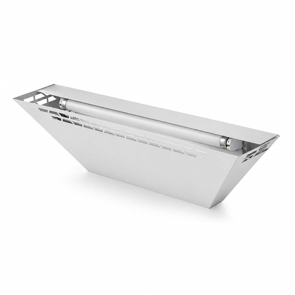Zap N Trap Silver Wall Sconce Insect Light Trap, 1500 sq. ft. Coverage, 30W, 2 UV Bulbs