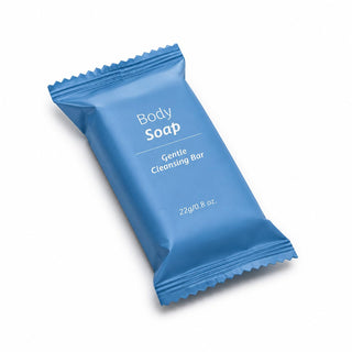 Glownary Hotel Body Soap, 0.8 oz, Light Linen Scent, 500/Case, White