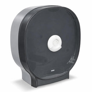 Carousel Toilet Paper Dispenser, 4-Roll, Black, 13.1W x 15H inches, Surface Mount