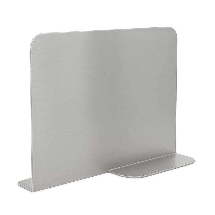Glownary Stainless Steel Ice Bin Partition, 14.5 x 12 Inch, 16 Gauge Type 304, Corrosion Resistant, Two-Section Divider for Bar Ice Bins