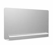 Glownary Removable Sink Side Splash, Stainless Steel Type 304, Silver, 24 x 12 Inches, 18 Gauge