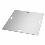 Glownary Stainless Steel Sink Cover, 18 Gauge, 25.5 x 25.5 Inches, for 24 x 24 Inch Bowls, with Lift Holes