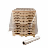 Construction Sheeting Roll, Clear Polyethylene, 4 x 100 Feet, 4 Mil Thick, Made in USA