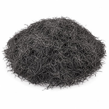 Very Fine Paper Shred, 10 lb, Black, Decorative Packing Filler, 1/20 inch Straight Cut