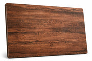 Glownary Excalibur Rectangular Table Top, Textured Walnut Laminate, 28 x 48 Inch, Indoor Outdoor, Weather Resistant, Brown