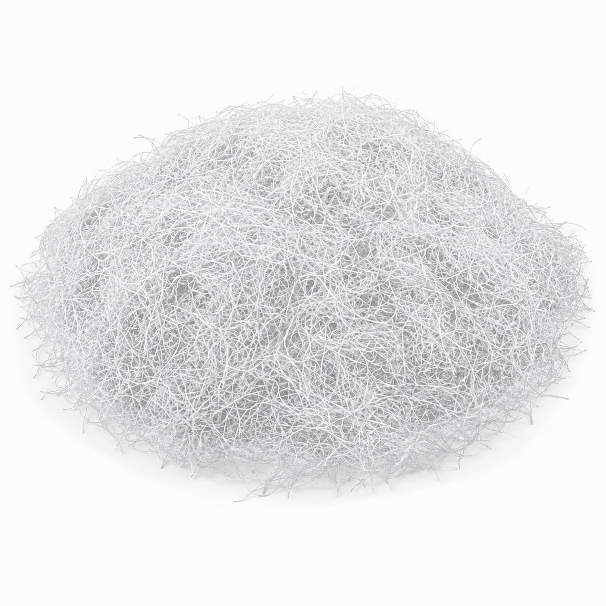 Paper Shred White Very Fine Cut, 10 lb, 1/20 Inch Width, Decorative Packing Filler