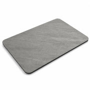 Glownary Rectangular Reversible Table Top, White, Gray Slate Laminate, 30 x 48 Inch, Particle Board Core, Indoor Commercial
