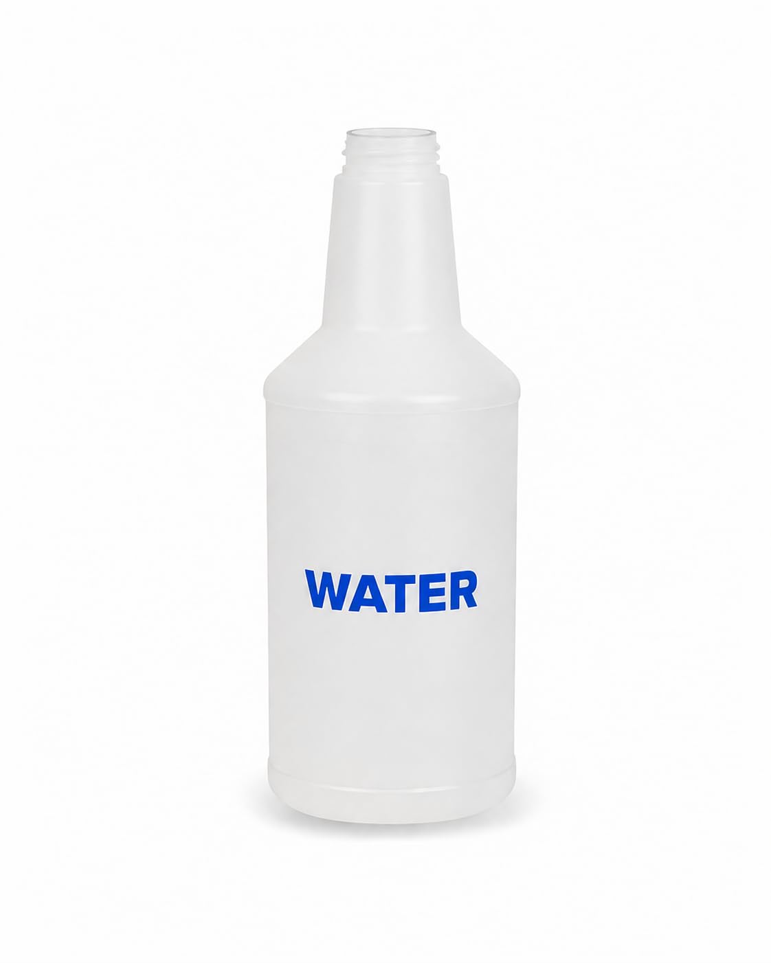 Glownary 24 oz. Labeled Spray Bottle for Water with Measurement Guides, 3 Pack, Blue/Clear