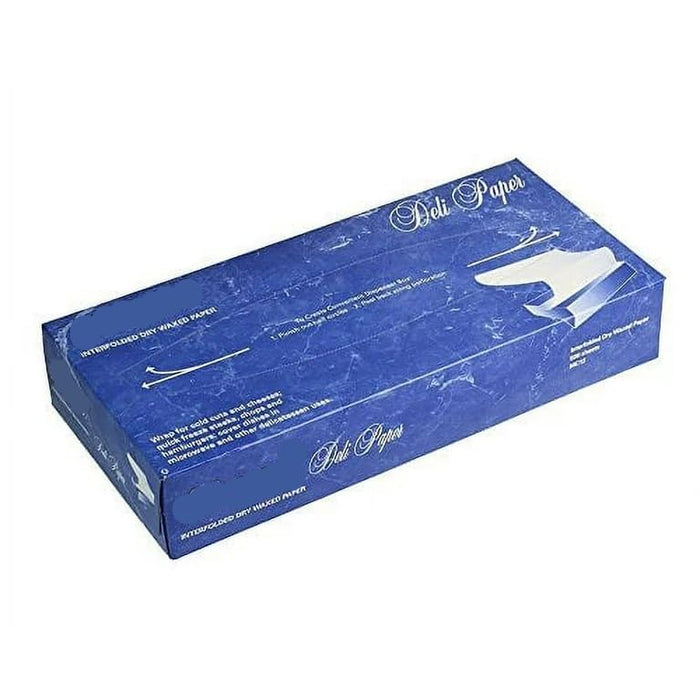 MC15 Interfolded Deli Wrap Wax Paper, 15 x 10.75 Inches, 500 Sheets per Box