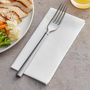 Glownary Linen-Feel White Dinner Napkins, 14x14 Inch Ultra-Ply, Flat-Packed, Square, Restaurant Grade, 1000 Count view 2