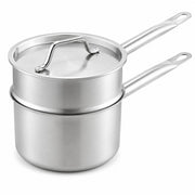 Glownary SS1 Series 2 Qt. Stainless Steel Double Boiler Set