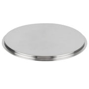SS1 Series 16 9/16 Inch Stainless Steel Replacement Lid with Handle, Round Shape, 40 Qt Stock Pot Cover, Silver, Commercial Grade, NSF Listed view 6