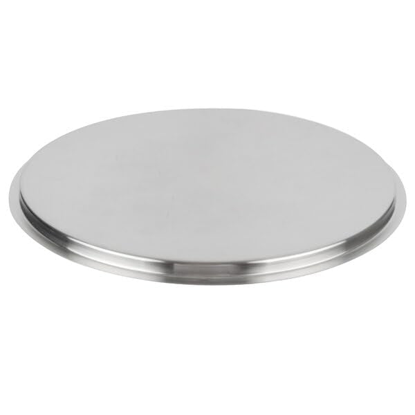 SS1 Series 16 9/16 Inch Stainless Steel Replacement Lid with Handle, Round Shape, 40 Qt Stock Pot Cover, Silver, Commercial Grade, NSF Listed view 6