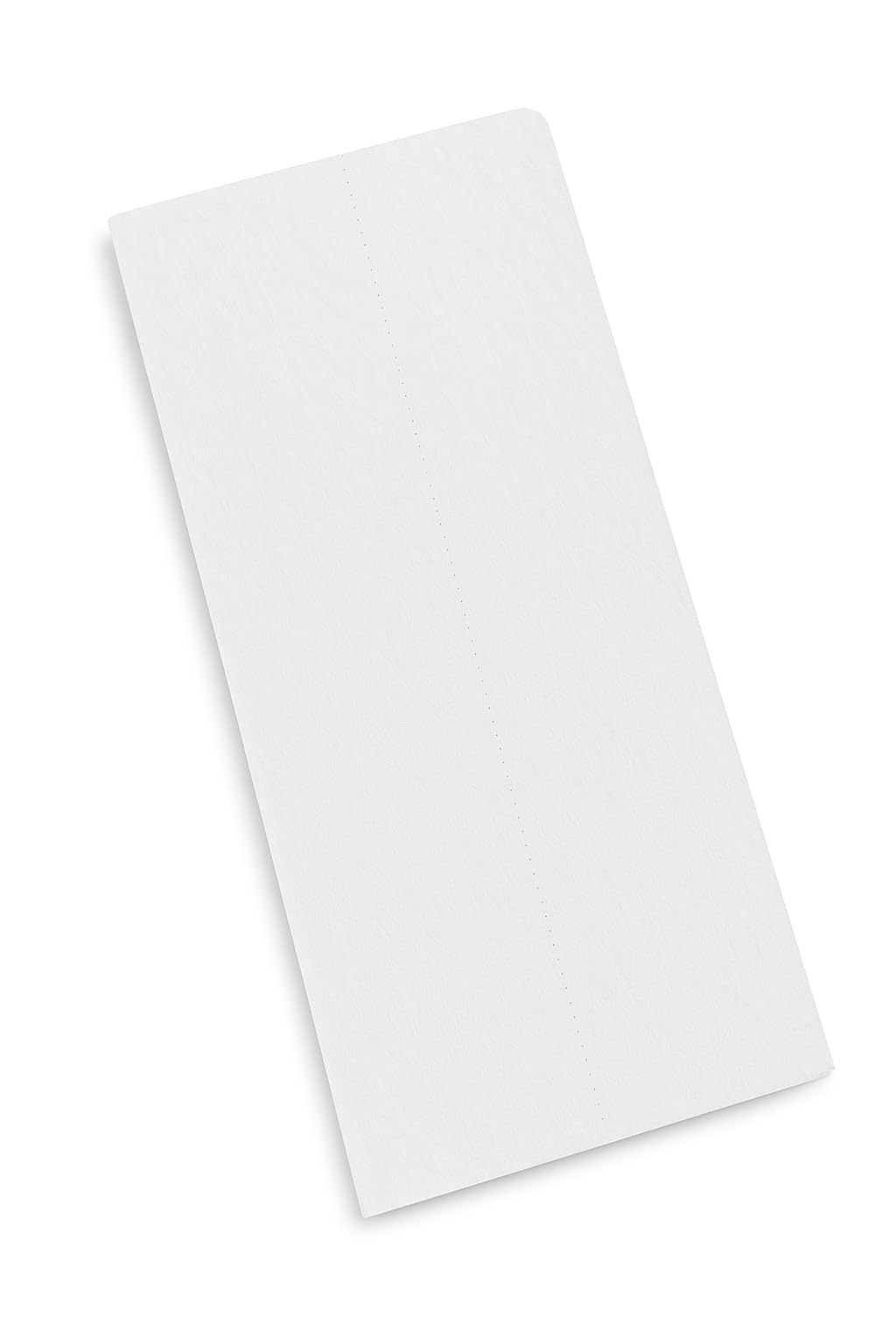 White Paper Tall-Fold Dispenser Napkins, 6 x 13 Inches, 1-Ply, Made in America, 8000 per Case