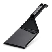 Glownary Black Disposable Spatula, 10 Inch, Polystyrene, 48 Per Case, with Hanging Hole, for Catering and Buffets