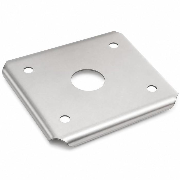 1/6 Size Stainless Steel Steam Table Pan False Bottom, Silver, 4.625 x 4.25 x 0.5625 Inches, NSF Listed, Perforated Design with Drain Holes, Dishwasher Safe