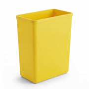 Glownary Commercial Ingredient Storage Bin, Yellow Polyethylene, 10 Gallon/160 Cup Capacity, 23x15x9 Inches, Ingredient Bin for Flour and Sugar Storage