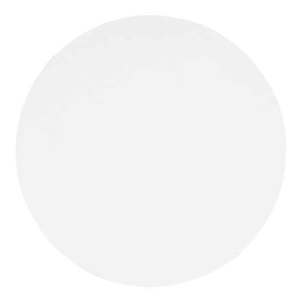 Glownary 9 Inch White Corrugated Cake Circle, Grease-Resistant, Freezer Safe, Made in USA, 100 per Case