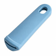 Glownary Silicone Pan Handle Sleeve, Blue Heat Protection Cover for 7 Inch Aluminum Fry Pans, Removable Ergonomic Grip, Heat Resistant to 450°F, 4.75 x 1.25 x 0.75 Inches