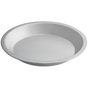 Glownary 9 Inch Aluminum Pie Pan, 16 Gauge, Round, Silver, 1.25 Inch Deep, Stackable, Oven Safe, Commercial Pan