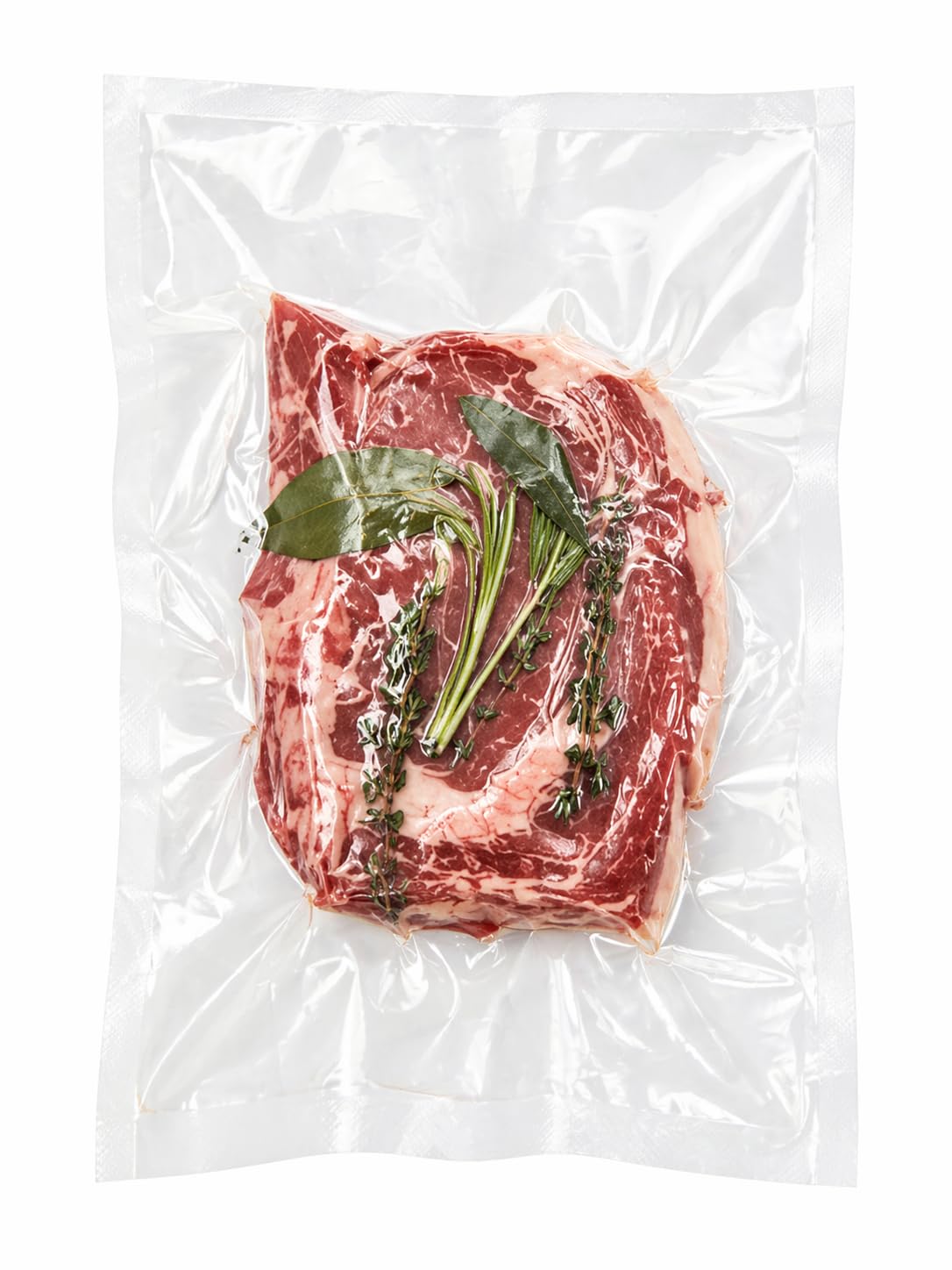 Chamber Vacuum Packaging Pouches, 10 x 15 Inches, 3 Mil Polyethylene/Nylon, BPA Free, Boilable, Freezer Safe, Microwavable, 1000 per Case view 2
