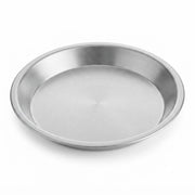 Glownary 11-Inch Aluminum Pie Pan, 16 Gauge, Round, Silver, 1.25 Inch Deep, Stackable, Oven Safe, Commercial Baking Pan