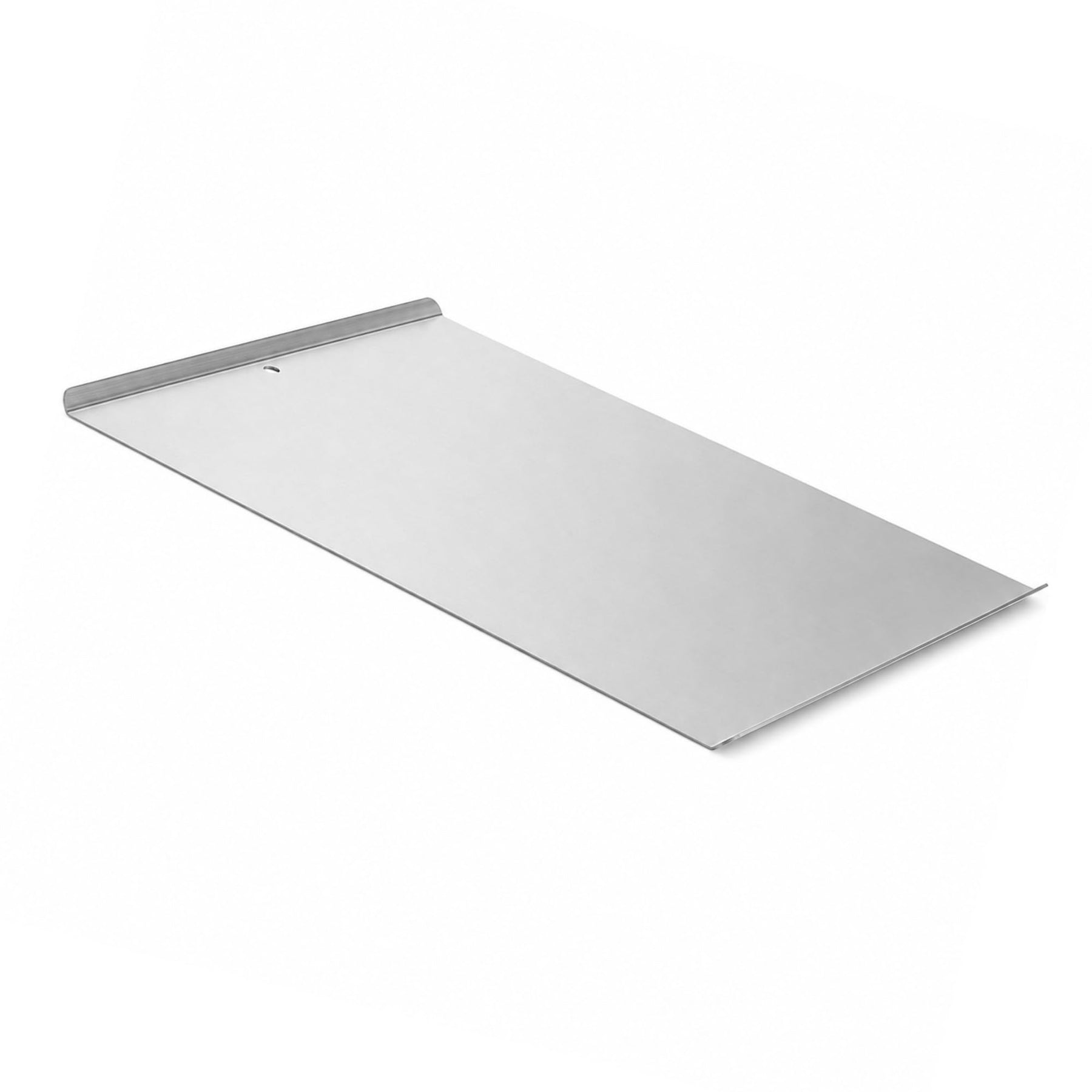 Glownary Half Size Cookie Sheet, 12 Gauge Aluminum, Rimless, Silver, 14 x 17 Inches, Freezer and Oven Safe, Rectangle Baking Sheet Pan